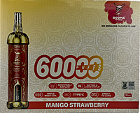 Booma Smoke Plus 60k Mango Strawberry 5 PACK