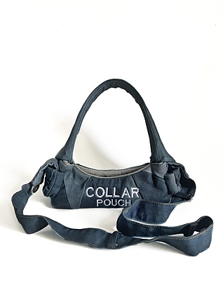 Collar Pouch in Grey Collar Pouch in Grey