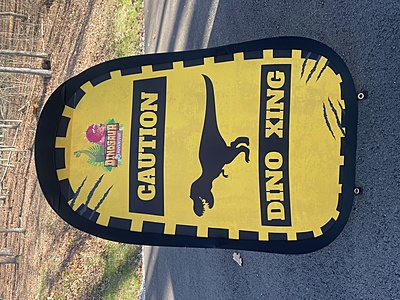 Dino Crossing (Pop Out Banner) Dino Crossing (Pop Out Banner)