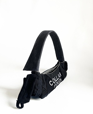 Collar Pouch in Black
