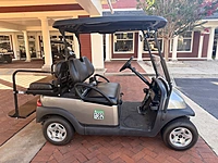 2013 Club Car Precedent Charcoal/Black Li (1382)