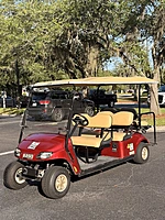 2015 EzGo Freedom TXT Red/Tan (0443)
