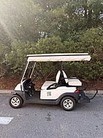 2007 Club Car Precedent White/White (3198)