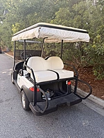 2007 Club Car Precedent White/White (3198)