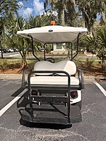 2019 EZGO TXT 48 White/Oyster (6584)