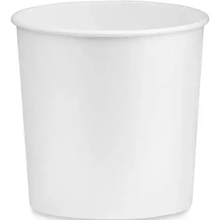 85 OZ WHITE PAPER BUCKET 300PCS/BX 85 OZ WHITE PAPER BUCKET 300PCS/BX