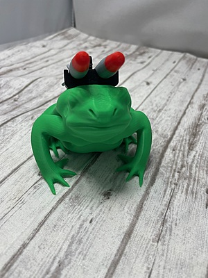 Missile Toad, 3D printed, fun gift, decoration