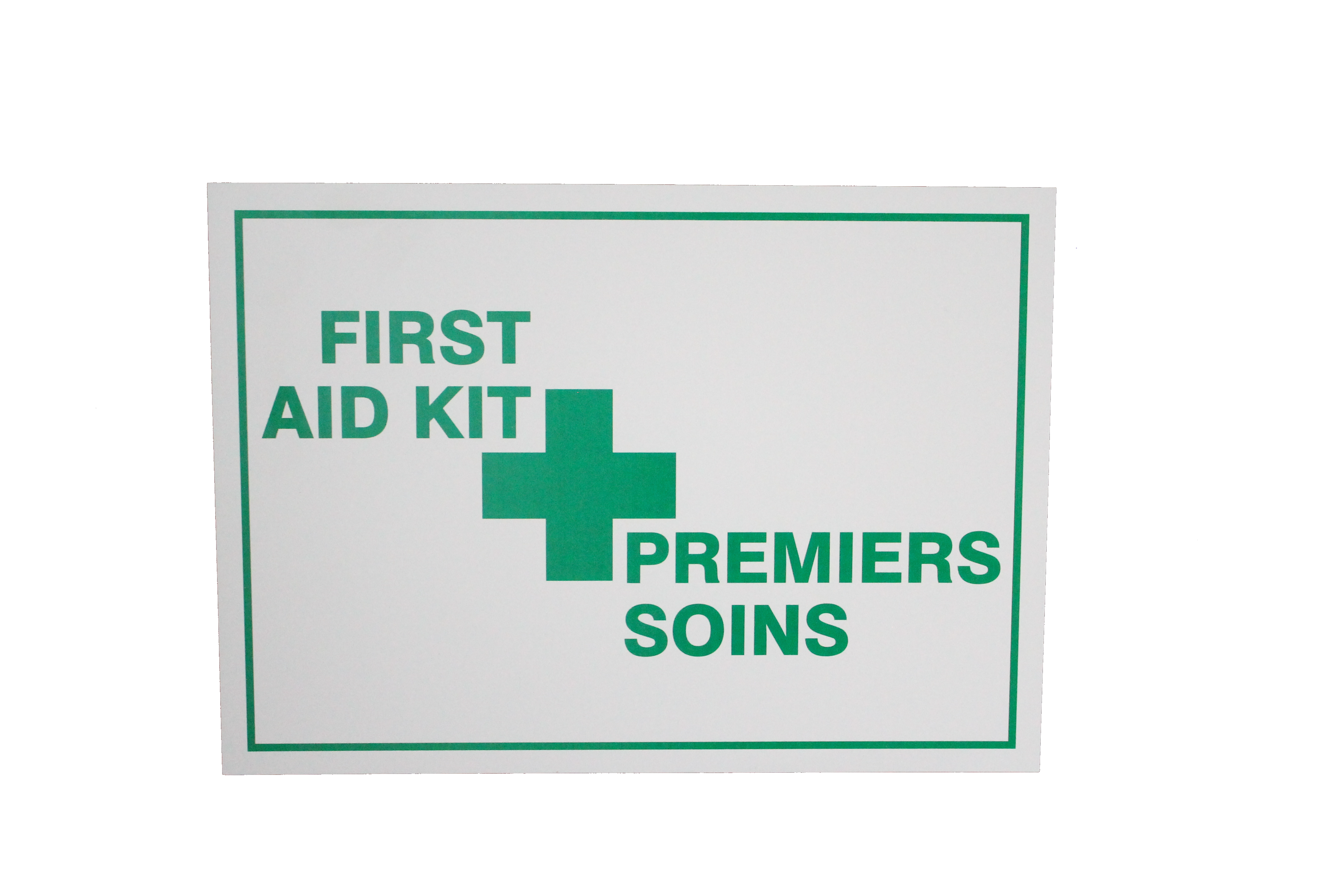 Affiche - Poste de premiers soins - 35.6 cm x 25.4 cm (14 po x 10 po)