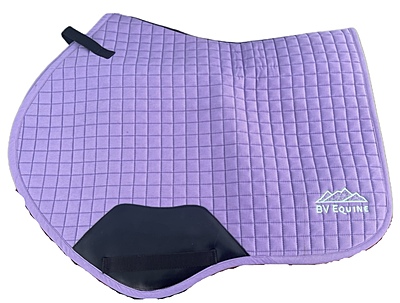 Quilted All Purpose Saddle Pad Lavender 