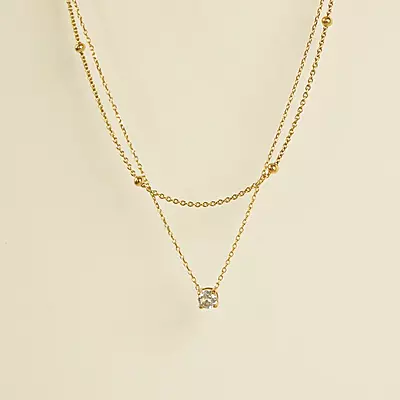 Diamond Minimalist Necklace