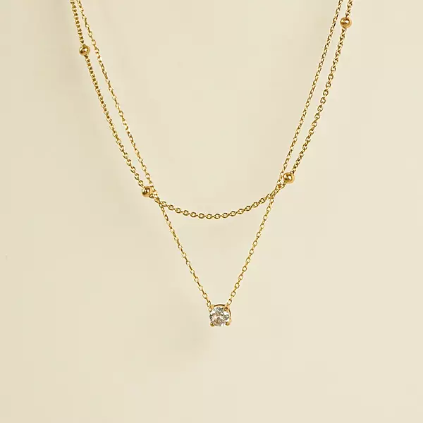 Diamond Minimalist Necklace