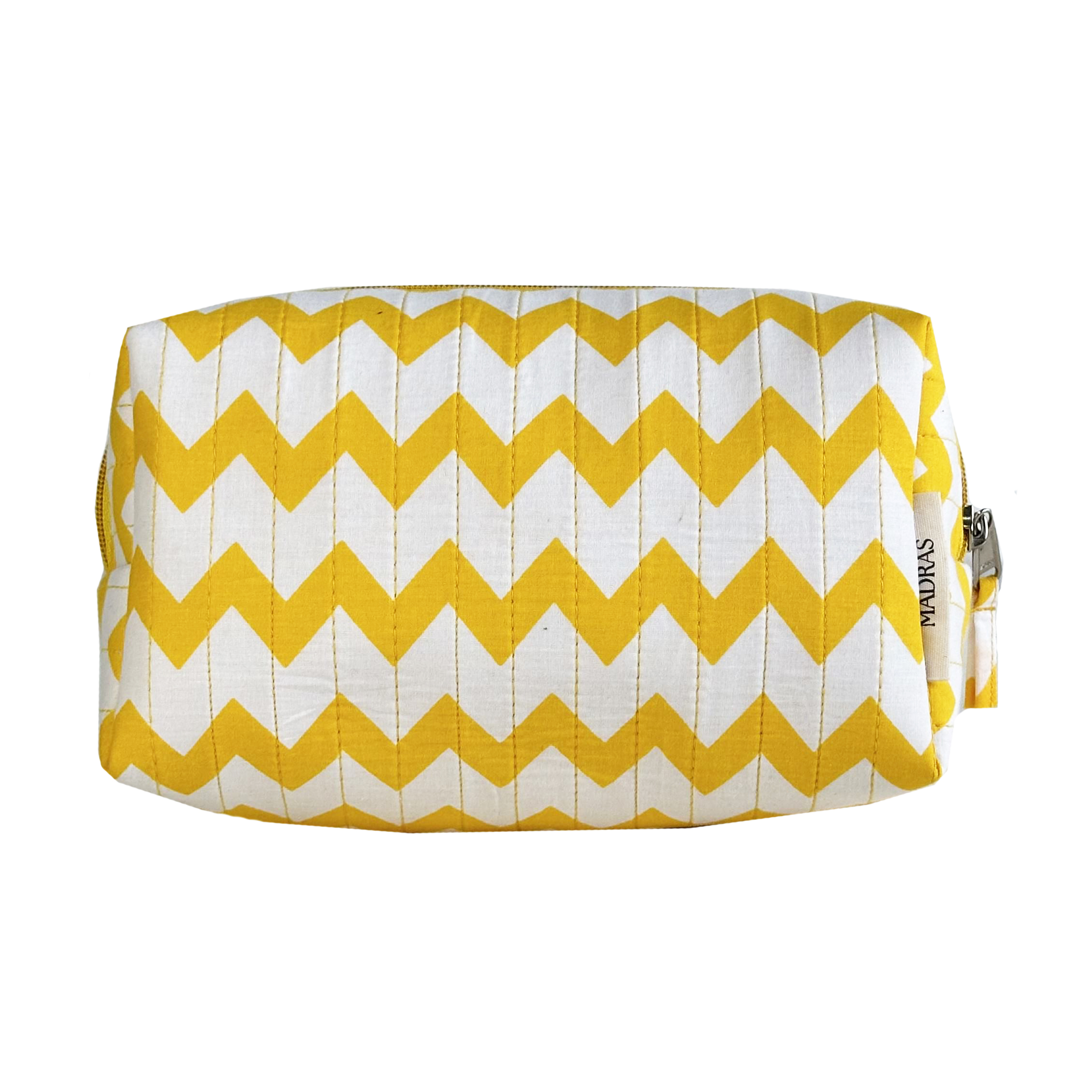 IITM Luxe Chevron Puffy Pouch