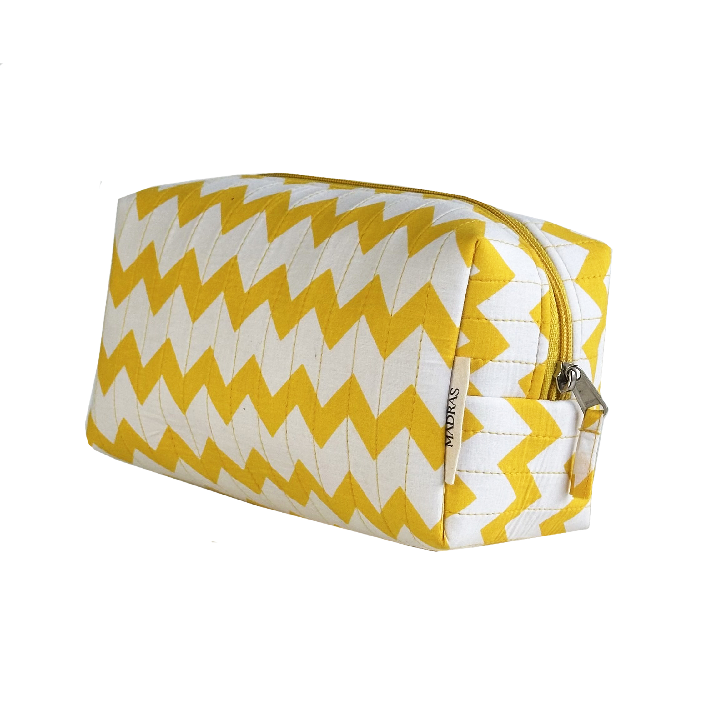 IITM Luxe Chevron Puffy Pouch