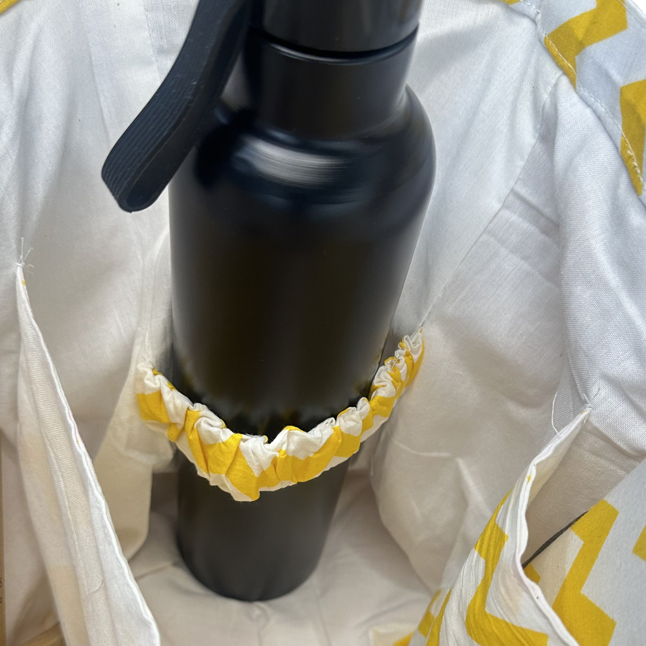 IITM Luxe Chevron Tote Bag