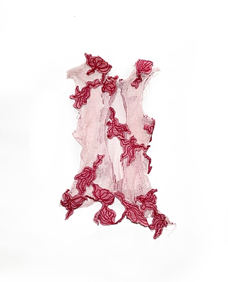 Off-cut Treatment Textile Sheer Vest