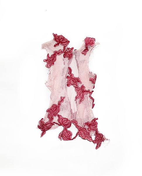 Off-cut Treatment Textile Sheer Vest