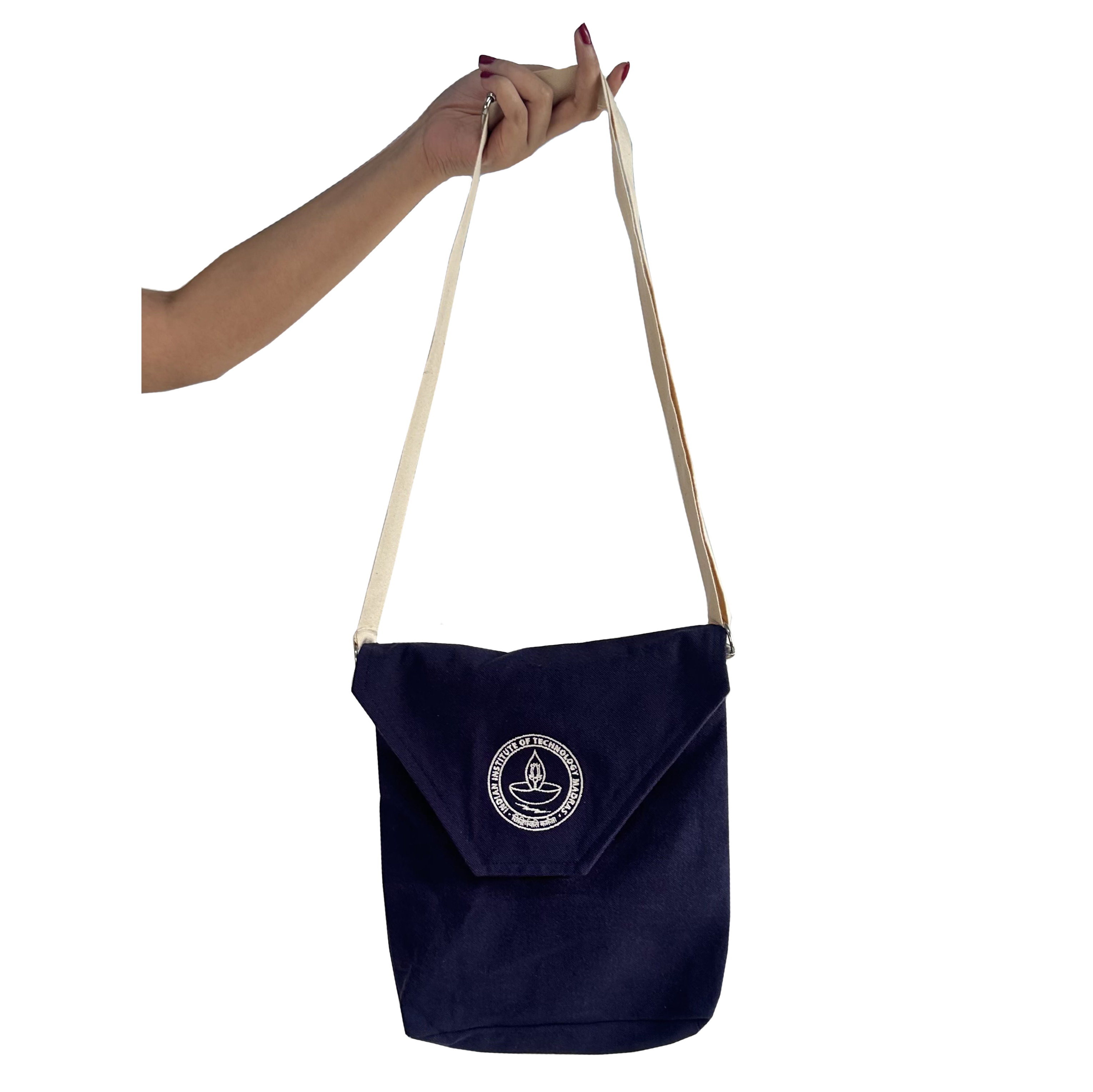 IITM Cotton Canvas Sling - Navy