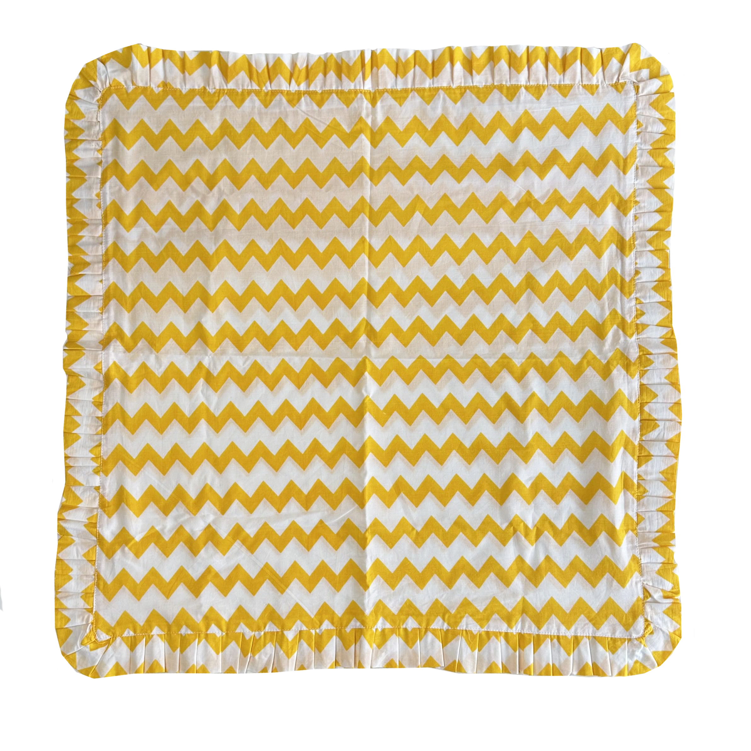 IITM Luxe Frilled Cushion cover - 20 inch