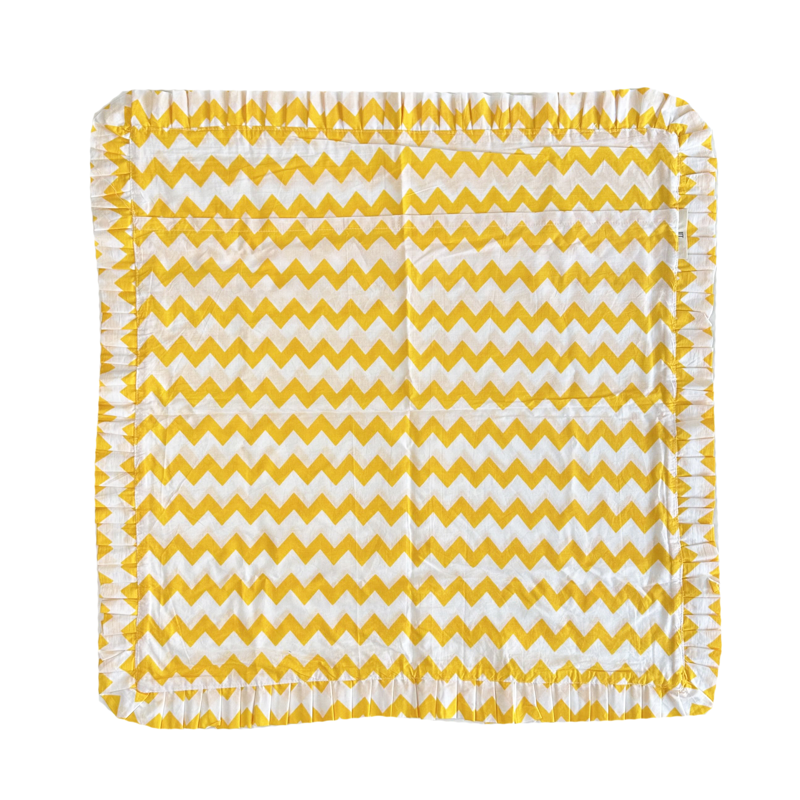 IITM Luxe Frilled Cushion cover - 20 inch