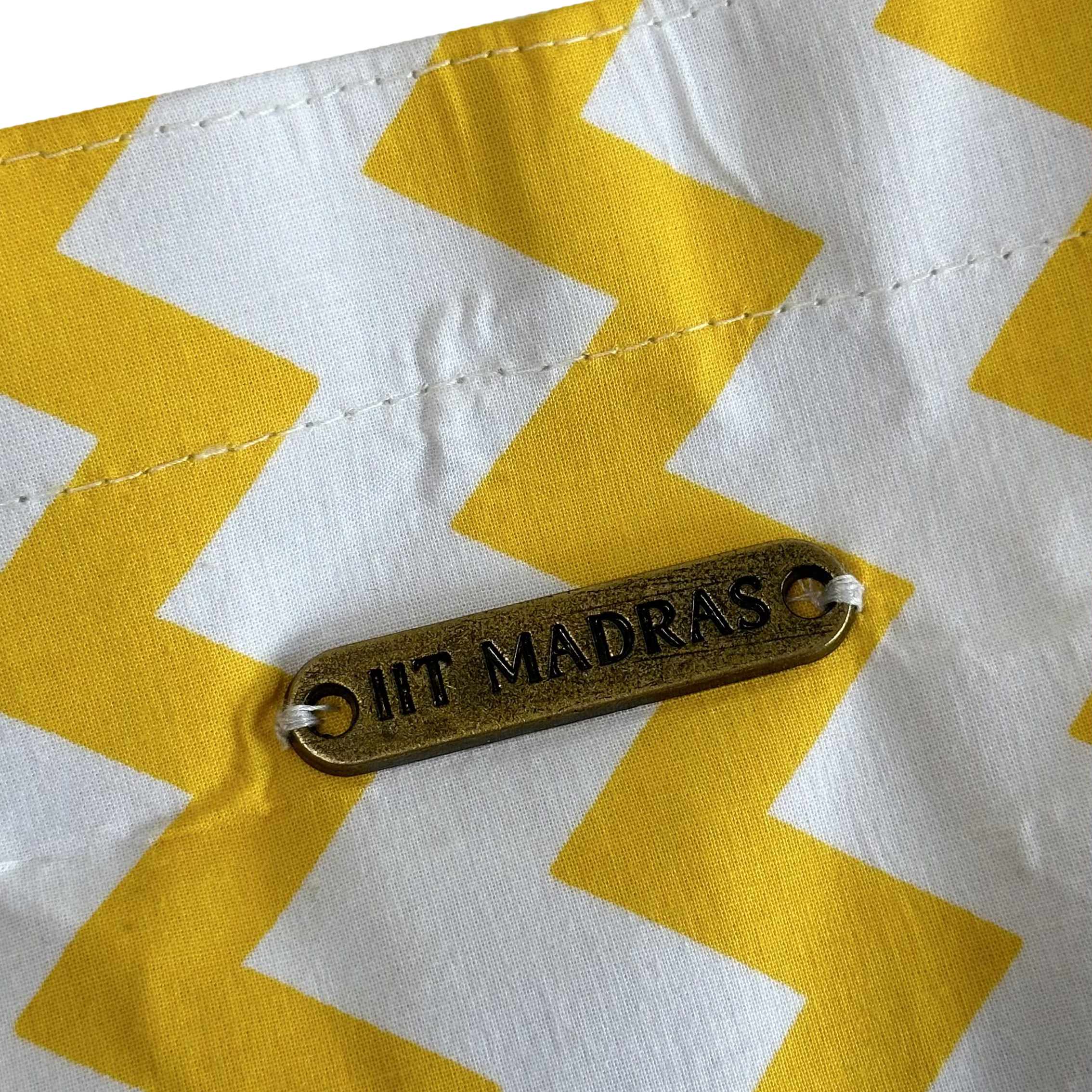 IITM Luxe Chevron Tote Bag