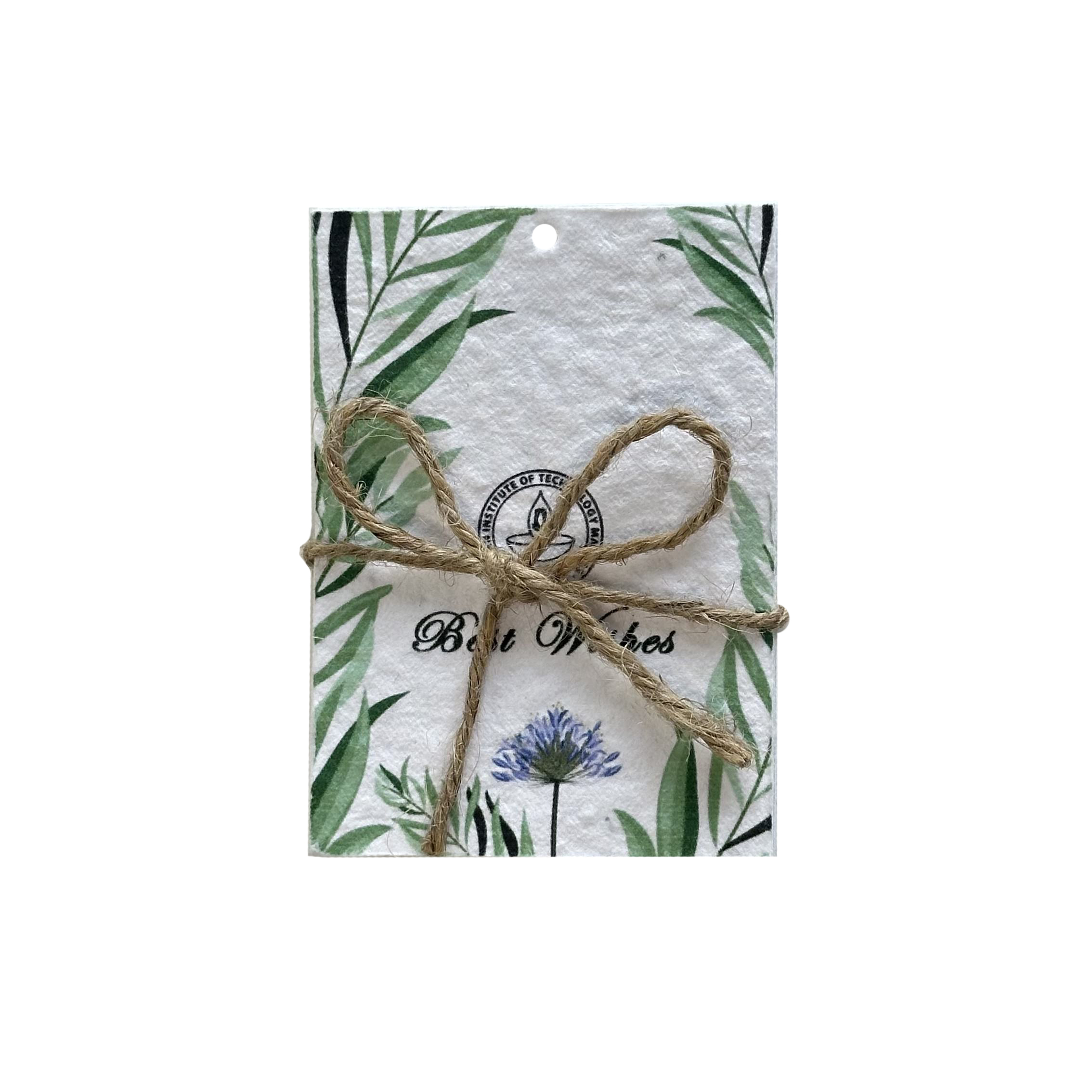 IITM Ecofriendly Seed paper Gift tags - Set of 8