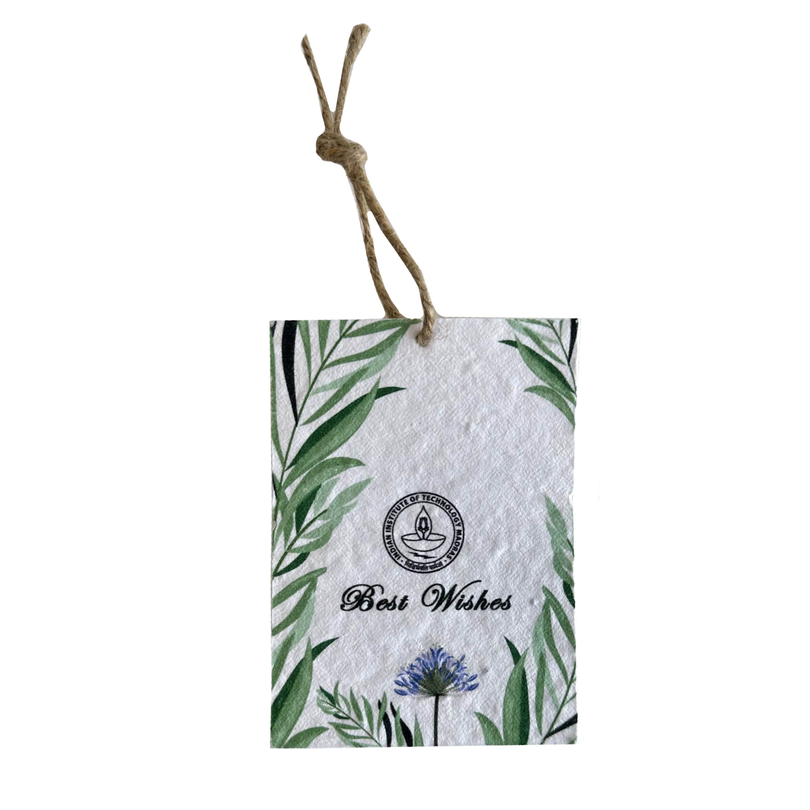 IITM Ecofriendly Seed paper Gift tags - Set of 8