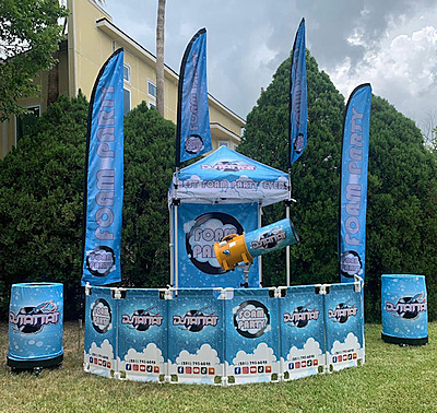 7ft Feather Flag with Tent Mount