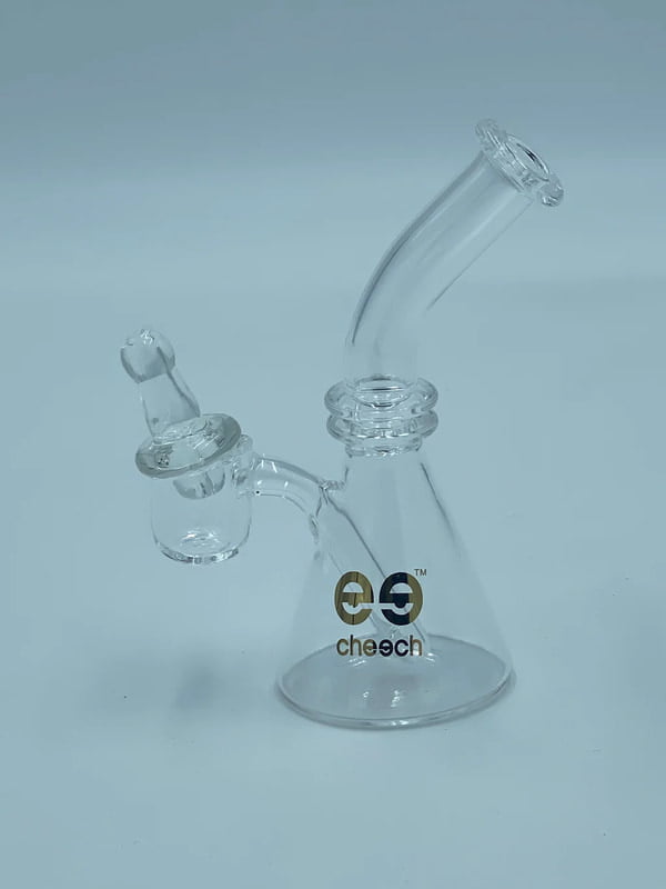 Cheech 4 Inch Mini Quartz Beaker water pipe