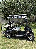 2016 E-Z-GO RXV Black/Stone 1656