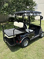 2016 E-Z-GO RXV Black/Stone 1656