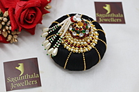 Andal Kondai - Traditional Kempstones Hair Accessory