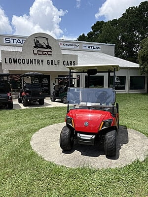 2026 Yamaha Drive2 A/C - Coral Red/Custom Tan cushion - 5120