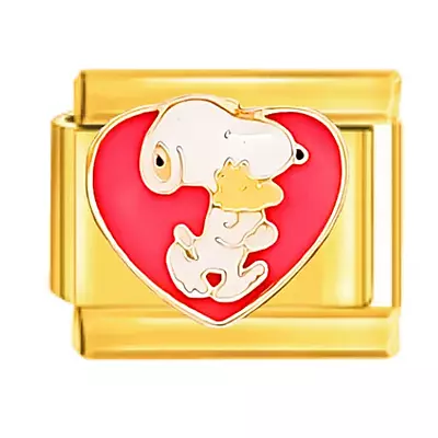 Golden Snoopy Heart Golden Snoopy Heart