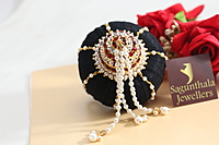 Anda Kondai - Ethnic & Ornate Exclusive Kempstones Hair Accessory
