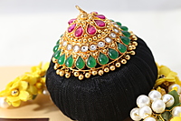 ANDAL KONDAI RUBY AND KEMPU ORIGINAL STONES