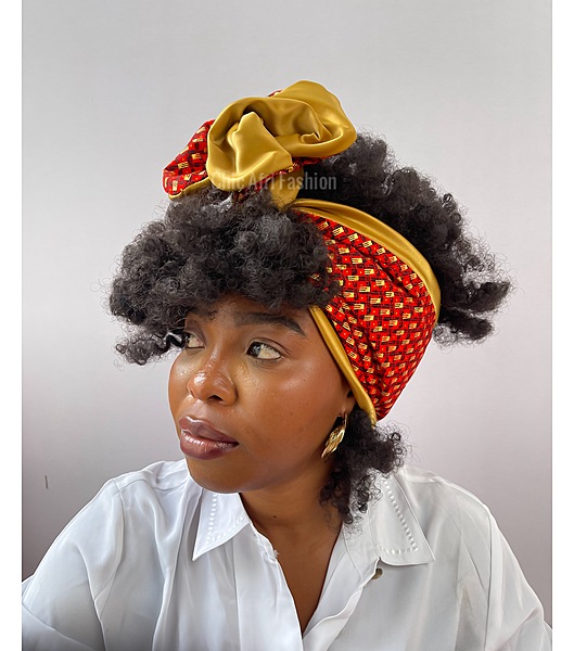 SADÉ Satin-lined Headwrap