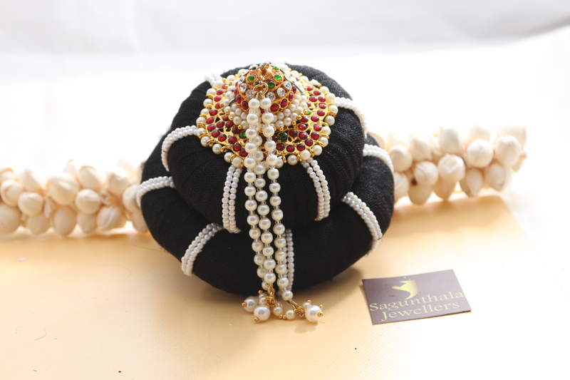 Andal Kondai - Kempstones Hair Accessory for Bridal/Bharathanatyam &