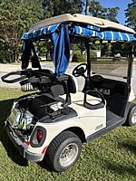 2014 E-Z-GO RXV - White #5346
