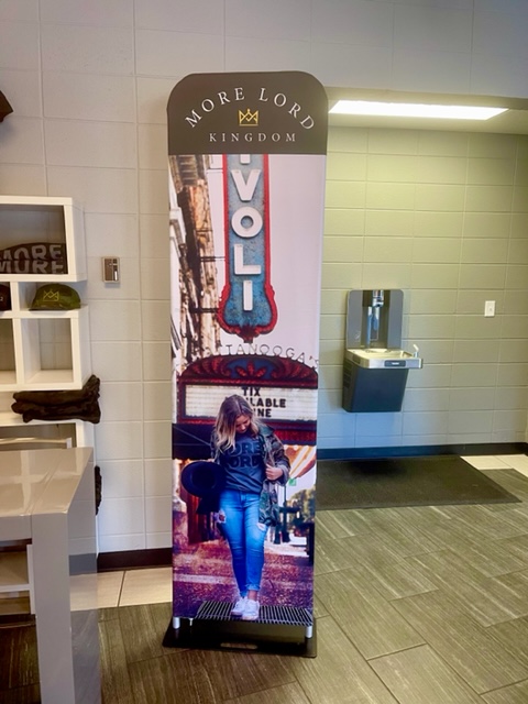 Tension Fabric Banner Stand 24x 90" Tension Fabric Banner Stand 24x 90"