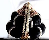 Andal Kondai - Kempstones Hair Accessory for Bridal/Bharathanatyam &