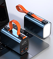 KeHool 30000mAh Power Bank with LED Flashlight & Fast Charging
