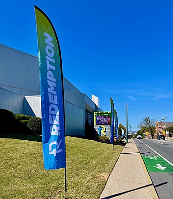 Feather Flag Large (Single or Double Side Print) Feather Flag Large (Single or Double Side Print)