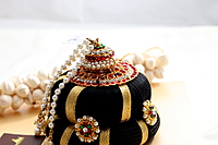 Andal Kondai - Ethnic Kempstones Hair Accessory