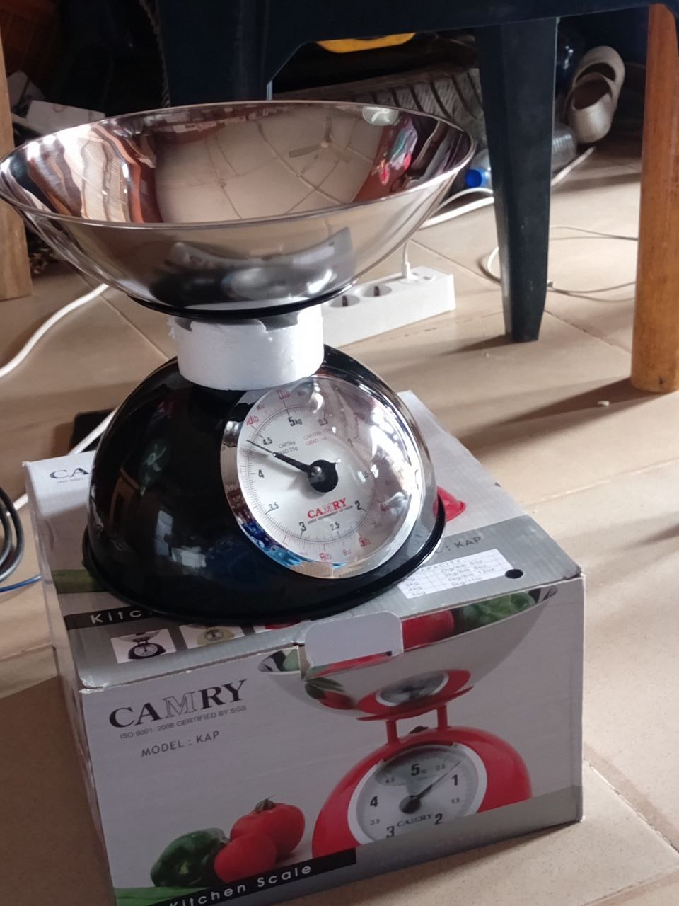 CAMRY 5KG CAPACITY KITCHEN SCALE -HIGH ACCURACY