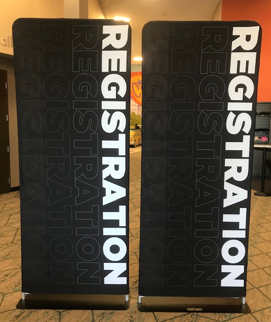 Tension Fabric Banner Stand 24x 90" Tension Fabric Banner Stand 24x 90"