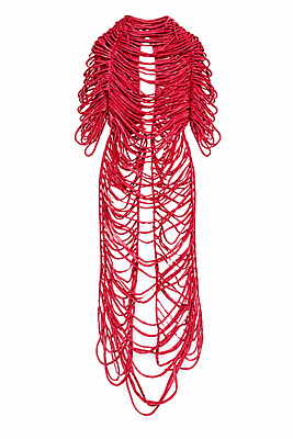 Off-cut Yarn String long Top