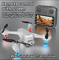 AE9GPS Drone with 4K Dual Camera, Brushless Motor & Foldable Design