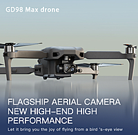 GD98 Max Drone with 4K HD Dual Camera, GPS & Foldable Design