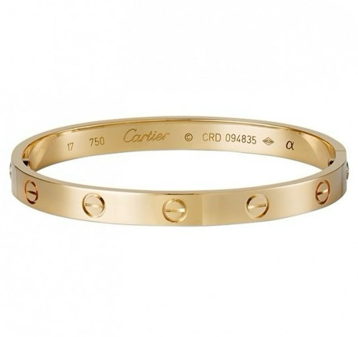 Cartier Gold Brushed Finish