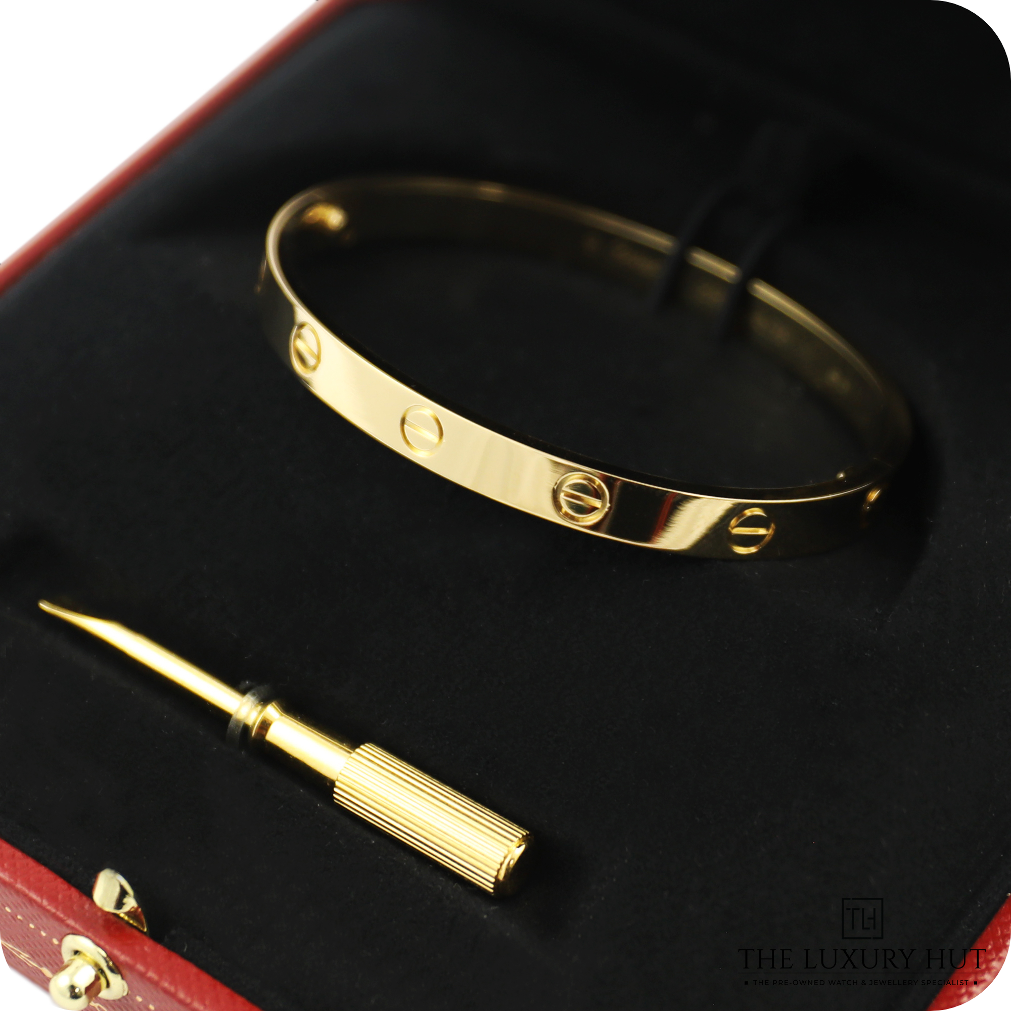 Cartier Gold Brushed Finish